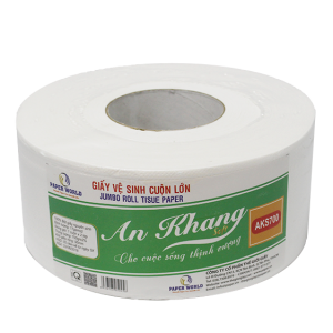 Giấy vệ sinh cuộn lớn An Khang soft700