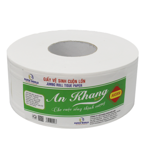 Giấy vệ sinh cuộn lớn An Khang soft900