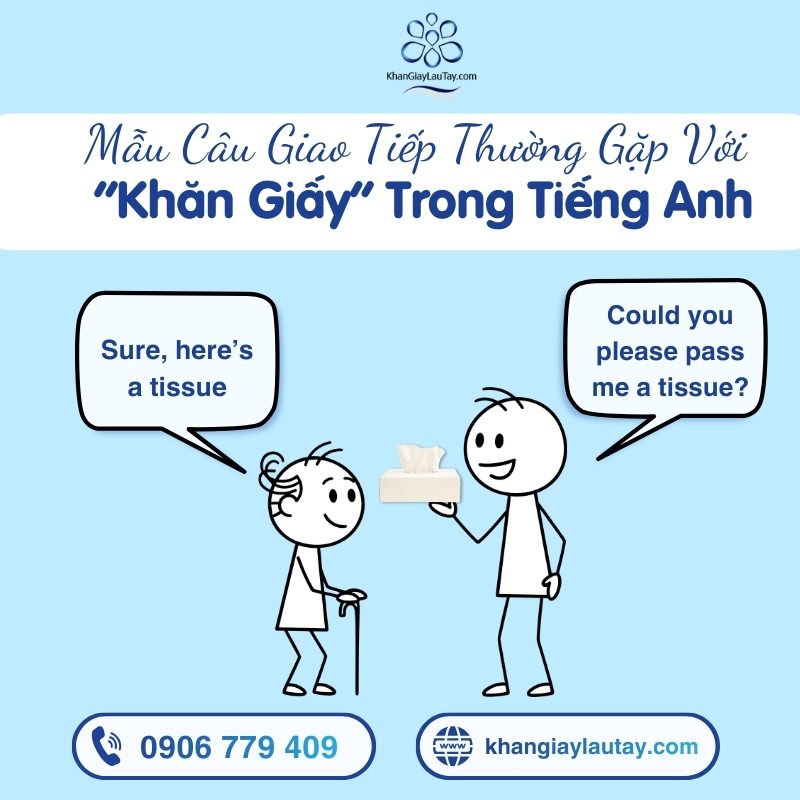 khan-giay-tieng-anh-la-gi-cac-mau-cau