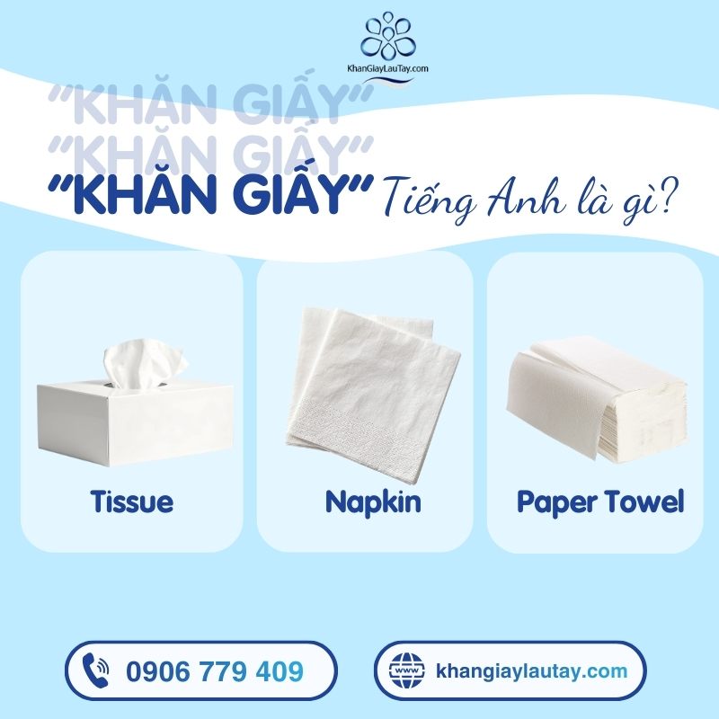 khan-giay-tieng-anh-la-gi